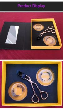 2020 New Quantum Magnetic Eyelashes Kit No Glue No Eyeliner False Lashes Soft Magnet Eyelashes - NINGBO AOVEA IMPORT & EXPORT CO., LTD. - China