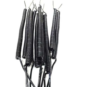 0 1mm2 6core Spiral Coiled Cable with Shield Extension Spring Cables - Lanka Industrial Automation (Shanghai) Co., Ltd. - China