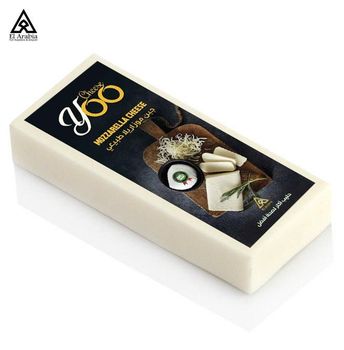 Natural Mozzarella Premium (Block) Form Block Stretch Excellent Max. Moisture (%) 49 Place of Origin Egypt Meltability Excellent - El-Arabia for Supplies & Import  - Egypt