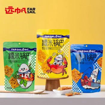 Tasty Chinese Snacks Guoba with High Quality Rice Cracker Grain Snack - Anhui Farsail Food Co., Ltd. - China
