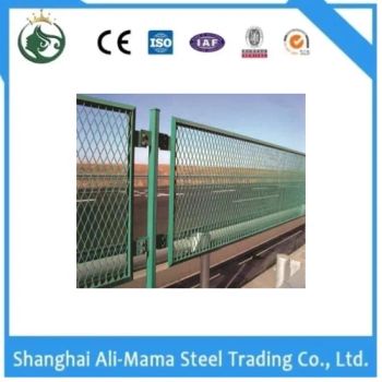 Municipal Guardrail Road Fence Steel Road Guardrail According Amrica Standard S355 According Buyer Customized Security Fence Noise Barrier - Shanghai Ali-Mama Steel Trading Co., Ltd. - China