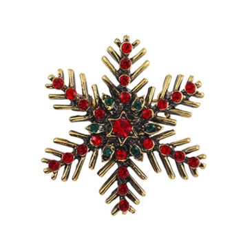 Rhinestone Brooches Multicolour Fashion Gold Silver 1Y MOQ100 Customized - Phoenix Flame Holdings Limited - China