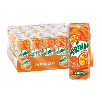 Wholesale Supplier Mirinda Orange Can 330ml - N.G westen holding B.V - Netherlands