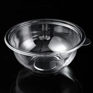 32oz Factory Direct Sales RPET Durable Plastic Salad Bowl Used for Dessert - Dongyang Kaida Plastics Co., Ltd - China