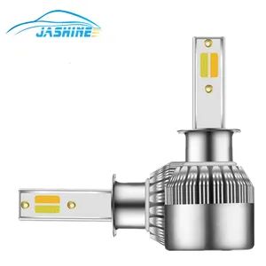 2018 Best Seller COB C6 Puls Dual Color H1 5000 Lumen LED Headlight - Guangzhou Jashine Technology Co., Ltd. - China