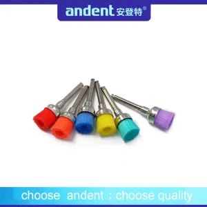 Dental Colorful Teeth Prophy Brush Sample Free Origin China Material Nylon Model NO. PB01 Materials Nylon Trademark - Andent Dental Co., Ltd. - China