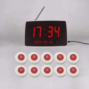 Hotel Restaurant Waiter Calling System Wireless Pager System - Huakang Medical Technology (Tianjin) Co., Ltd. - China