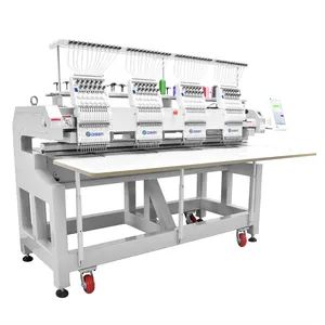 4 Head Embroidery Machine Computer Embroidery Sewing Machine Dahao Flat 3D Embroidery Machines for Sale T-Shirt - Guangzhou Disen Electronic Equipment Co., Ltd. - China
