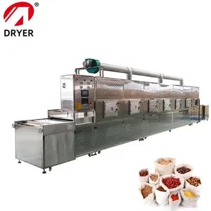Grain Processing Machinery JN-10KW-300KW Industrial Microwave 500Sets/Yr Stainless Steel PLC Food Grade Belt 15D - Jinan Bangpu Machinery Equipment Co., Ltd - China
