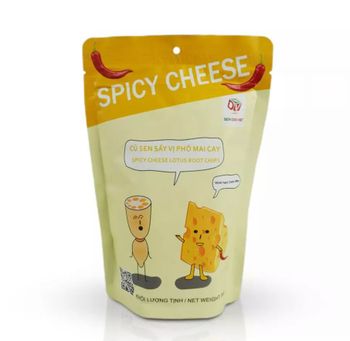Taste Delicious Crispy ISO Certificate Carton Package Customized ODM/OEM Vietnam snacks Spicy Cheese Lotus Root - DAI VIET LOTUS FOODS JOINT STOCK COMPANY - Vietnam