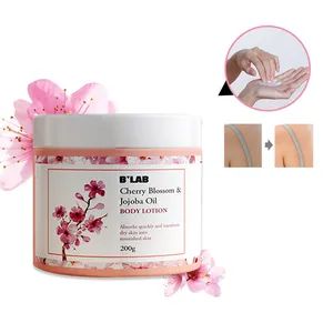 Private Label Cherry Blossom and Jojoba Oil Body Cream Qty/CTN 48 Form Lotion Origin China Gender Female Service OEM - Guangzhou Beaver Cosmetic Co., Ltd. - China