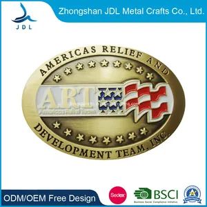 Wholesale Custom Made Promotional Sublimation Printing Logo Polyester Belt Buckles with Metal Lock (belt-003) - Zhongshan JDL Metal Crafts Co., Ltd. - China