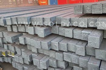Iron billet Origin Iran Type 3sp/5sp Packaging Bulk Structure Uniform Dimensions Precise Chemical Purity High Tensile Strength High - Soldaco - Iran