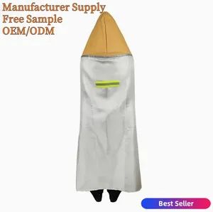 Customized Silicone Cloth Coated Fiberglass Fireproof Cloak, Heat Insulation Barrier, to Prevent Flames From Coming Into Contact with Human Skin and Clothing - Topsun Fiberglass Industrial Co - China