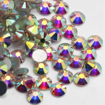 Ss16 Ss20 Ss30 Moon Shade Round Nail Crystal Stone Rhinestone Flatback Non Hotfix Strass Glass for Craft Other Fashion Accessories Stationary - Zhongshan JDL Metal Crafts Co., Ltd. - China