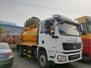 Shacman L3000 Fecal Sewage Vacuum Suction Truck Manufactures - Hubei Sunny Special Automobile Co., Ltd - China
