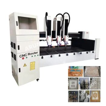 3 Axis Stone 4 Axis Stone CNC Router 1325 4X8 with Servo Motor and Drivers for Granite Carving and Cutting Machine with Multihead - Linyi Aorunzhi CNC Technology Co., Ltd - China