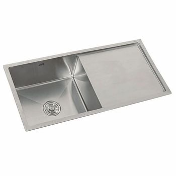 Single Bowl Sink Stainless Steel Kitchen Sinks In Delhi Shape Square Brand Parryware BRANDING ORANGE Sink Type Single Bowl - Jagannath Sanitaryware Private Limited - India
