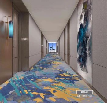 Elegant Corridor Carpets for Luxurious Spaces by Yaris - Guangzhou Yabang Carpet Co., Ltd. - China