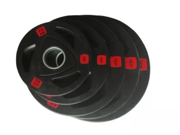 Fitness Equipment Gym Barbell Plates Fitness Rubber Bumper Plates Barbell Discs for Weight Lifting - DEZHOU HENGQING FITNESS EQUIPMENT CO., LTD. - China