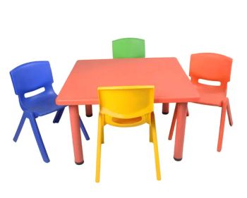 Preschool Kindergarten Furniture Colorful Kids Childrens Plastic School Table Desk and Chair Set - Foshan Galaxy School Furniture Co., Ltd. - China