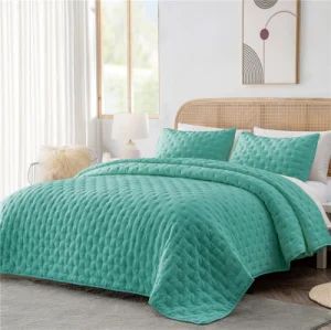 All Seasons 3 Pieces Cotton Quilt Set King Soft Lightweight Bedspreads & Coverlets with Pillow Shams - Qingdao Jaje Import&Export Co., Ltd - China
