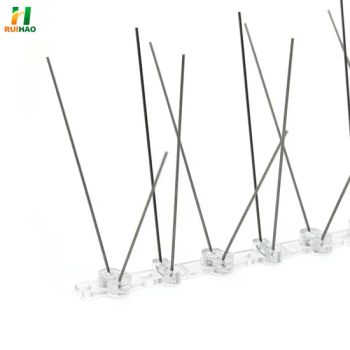 Best Selling Garden Decorative Stainless Steel Bird Control Spike 5 Rows Plastic Anti Bird Spikes Factory Price - Hebei Ruihao Metal Products Co., Ltd. - China