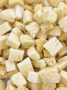 Quick-Frozen Pineapple Cubes Grade A Storage Type -18℃ Processing Type - Qingdao Weixianghengtai Imp&Exp Co.,Ltd - China