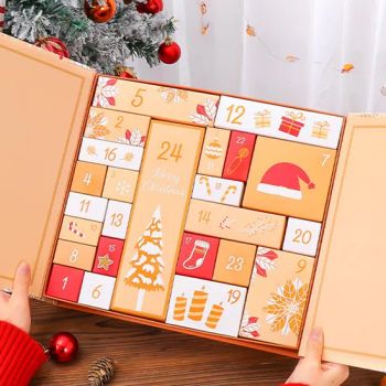 Paper Gift Boxes Printing Christmas Packaging Advent Calendar Box - Guangzhou Mike Printing & Packaging Co., Ltd - China