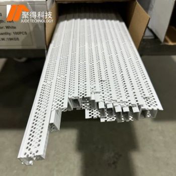 Corner Bead Plaster Drywall Construction Material Angle Bead PVC Plastic - Tongxiang Jude Technology Co., Ltd. - China