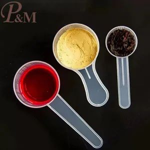 P&M 100ml 50g Plastic Measuring Spoons Plastic Scoop for Powder - Ningbo Plestic Metal Product Co., Ltd. - China