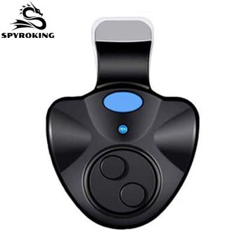 Fishing Bite Alarm Best Sensitive Electronic Indicator LED Sound Alert Clip On Fishing Rod (Black) - Stylebar - India