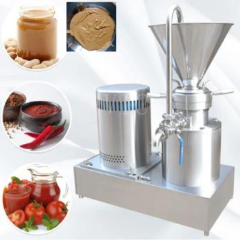 Full automtic food processing commercial mini nut sesame cocoa milling grinder production line grains grinding colloid mill soybean peanut butter making machine - Henan VIC Machinery Co., Ltd. - China