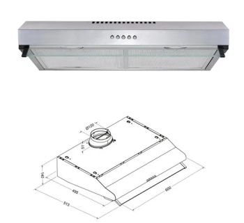 60cm Slim Range Hood - Guangdong Built Electronic Appliance Manufacture Co., Ltd. - China