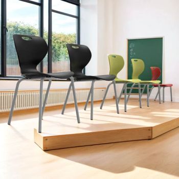 Classroom Furniture School Sets Student Desk and Chair Single MDF Desk and Chair for Primary School - Foshan Womei Furniture Co., Ltd. - China