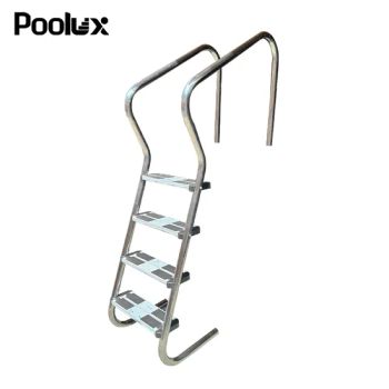 Newest Luxury Pool Accessories Double Pedal Steps Stainless Steel Swimming Pool Ladder - Shenzhen Poolux Lighting Co., Ltd - China