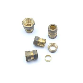 Thread Screw Brass Fittings CMC for Multilayer Pex Pipes Water Pipe Fitting Compression Fittings - Zhuji Gede Import&Export Co., Ltd. - China