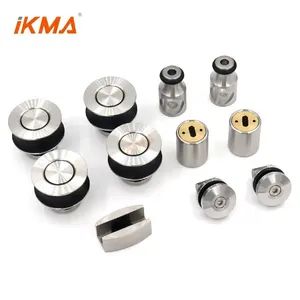 Manufacturer Frameless Glass Door Hardware Bathroom Shower Door Kits Stainless Steel Sliding Barn Door Accessories Sets - Zhaoqing Yuxinda Hardware Products Co., Ltd. - China