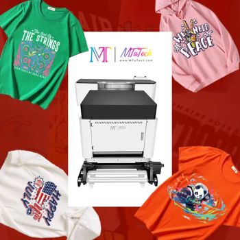 Customizable T-Shirt Printing Design Dtf Sublimation Transfer Thermal Digital Textile T-Shirt Printing Machine Mt-Dtf60 - Shanghai Meitu Digital Technology Co., Ltd. - China