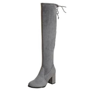 Women Block High Heel Sexy Winter Shoes Lady Thigh Long Boots - CHENGDU COFIDA LEATHER PRODUCTS CO., LTD. - China