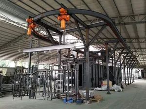 Production Line Piled and Released Type Shot Blasting/Sandblasting/Blaster Equipment/Machine/Abrator for Cleaning/Descaling/Polishing of Metal Surface - SHANDONG KAITAI SHOT BLASTING MACHINERY SHARE CO., LTD. - China