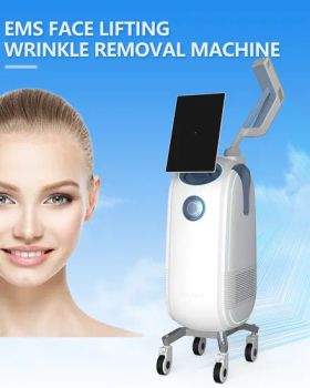 Professional EMS RF Face Lift Skintightening Double Chin Forehead Wrinkle Removal Anti-Aging Facial Beauty Equipment - Keylaser Group Ltd - China