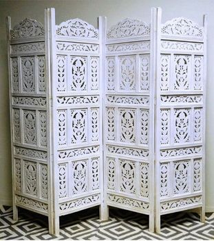 Wooden Partition Wall Question 180x180 Purpose Decoration Place Of Origin INDIA Material Mango Wood, Wood Country of Origin Made in - Sahadat Art - India