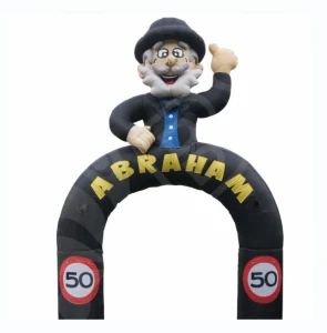 Best Sale to Netherlands Advertising Inflatables Giant Inflatable Black Abraham Balloon Arch - Xiamen Boyan Industry and Trade Co., Ltd. - China