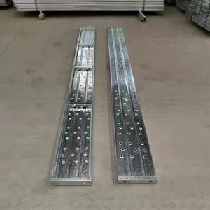 Metal Galvanized Catwalk Board Scaffolding Steel Plank for Ladder Scaffolding Parts - Hebei Derfon Building Materials Co., Ltd - China