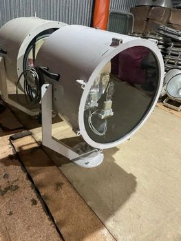 Ship Marine Searchlight Color Gray Shape Round Material MS Voltage 220V Brand AM Machine Finishing Painted Battery Life - A M Enterprise - India