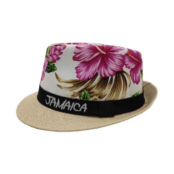 Wholesale Custom Logo Summer Beach Souvenir Holiday Paper Straw Fedora Hats - Xiamen D&Q Import and Export Co., Limited - China