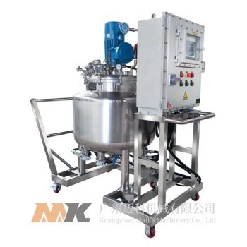 Korean Chemical Small Steam Heating Cosmetics High Speed Dispersion Mixing Tank - Guangzhou Maike Machinery Co., Ltd - China