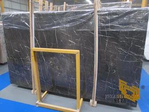 Natural Stone Marble Slabs/Tiles Dark Brown/Yellow/Gold/Black for Kitchen Banthroom Vanitytop - Xiamen Yeyang Import & Export Co., Ltd. - China