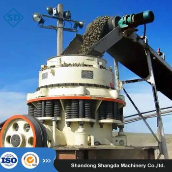 China Supplier Quarry Ore Production Line Spring Cone Stone Crushers - Shandong Shangda Machinery Co., Ltd. - China